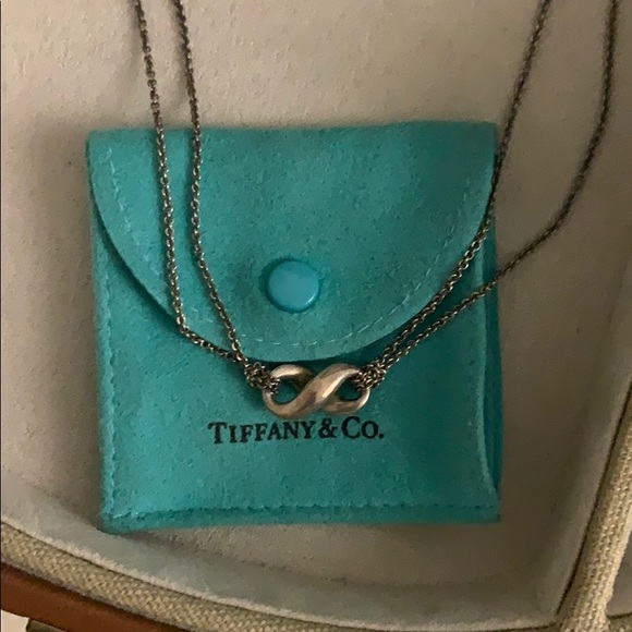 Tiffany & Co. Double Chain Infinity Necklace - Picture 2 of 5